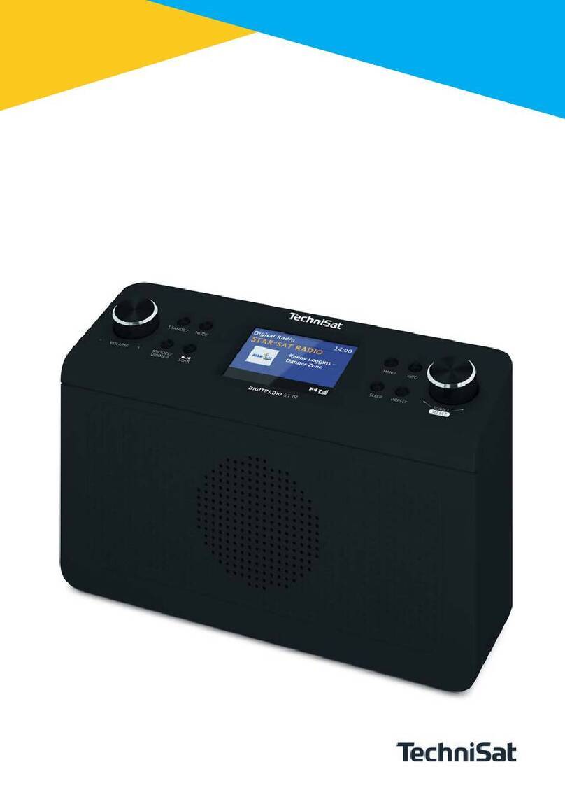 TechniSat DIGITRADIO 21 IR User manual