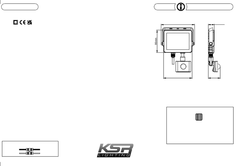 KSR Siena CL KSR5311 Installation sheet