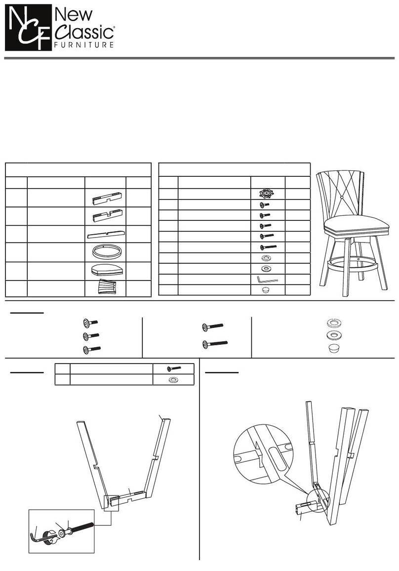 New Classic Furniture BERKELY S396-BS Assembly instructions New Classic Furniture BERKELY S396-BS Assembly instructions