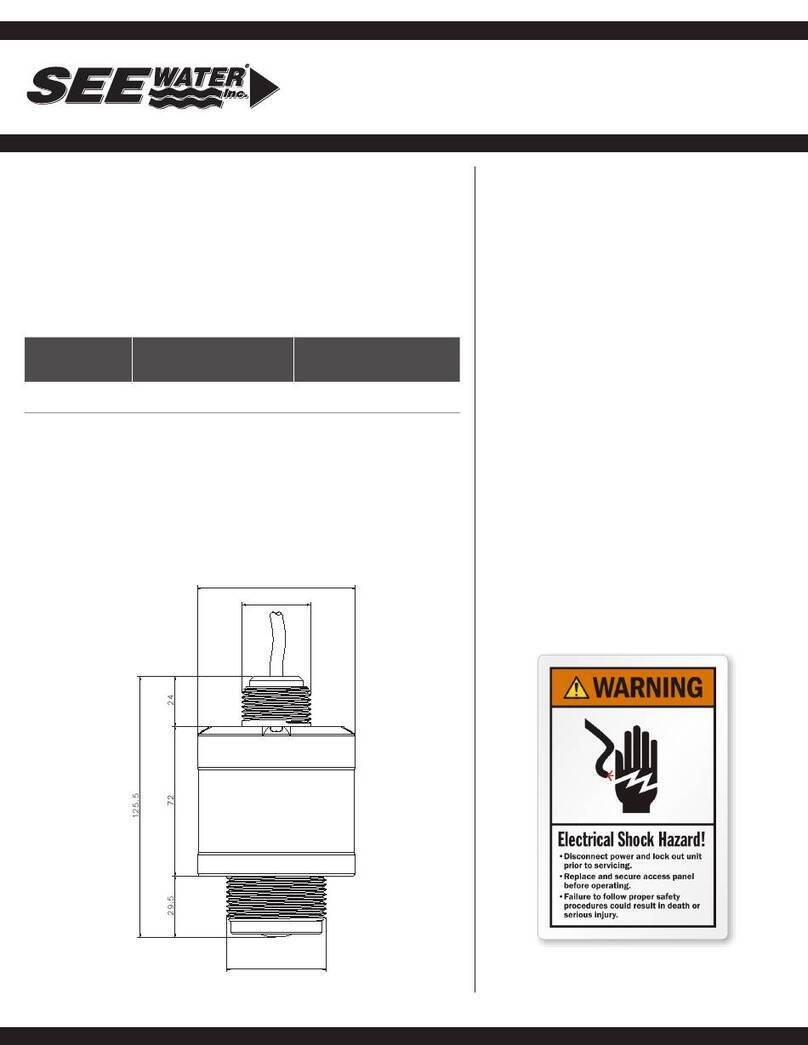 See Water Radar Pro RPRO-2000 Installation and operation manual