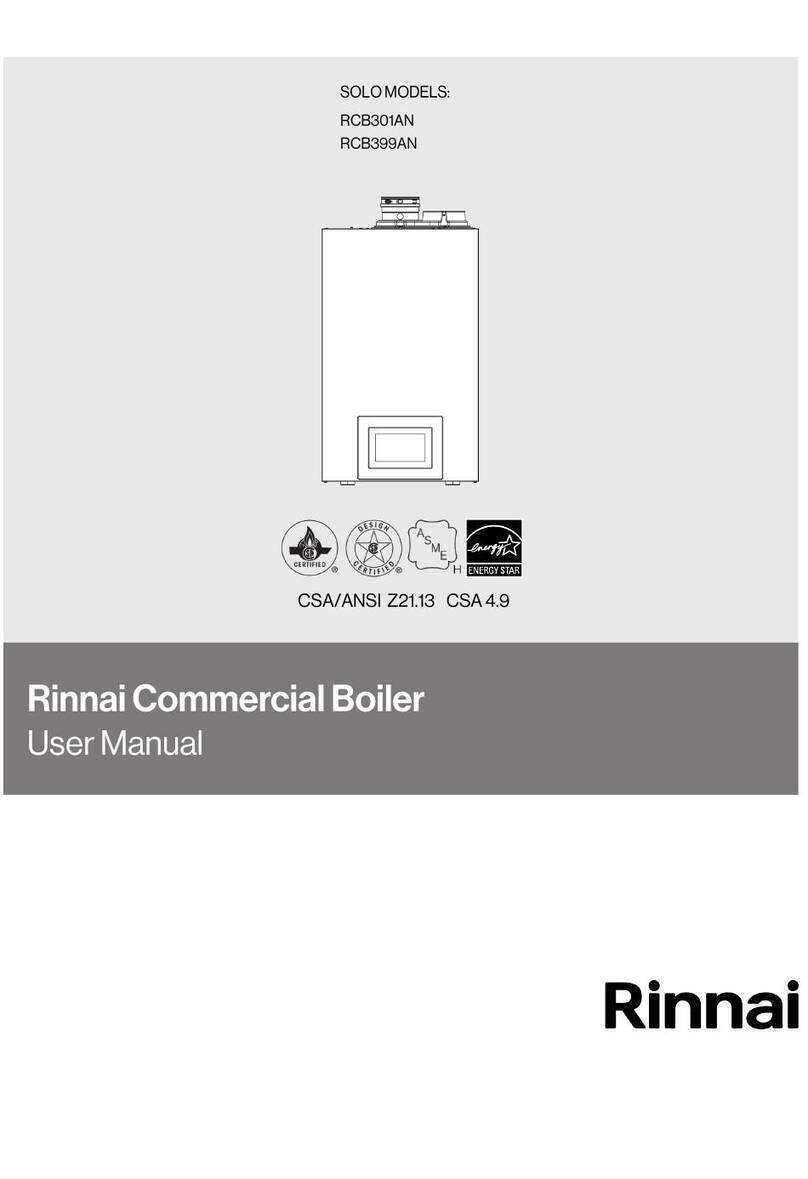 Rinnai RCB301AN User manual