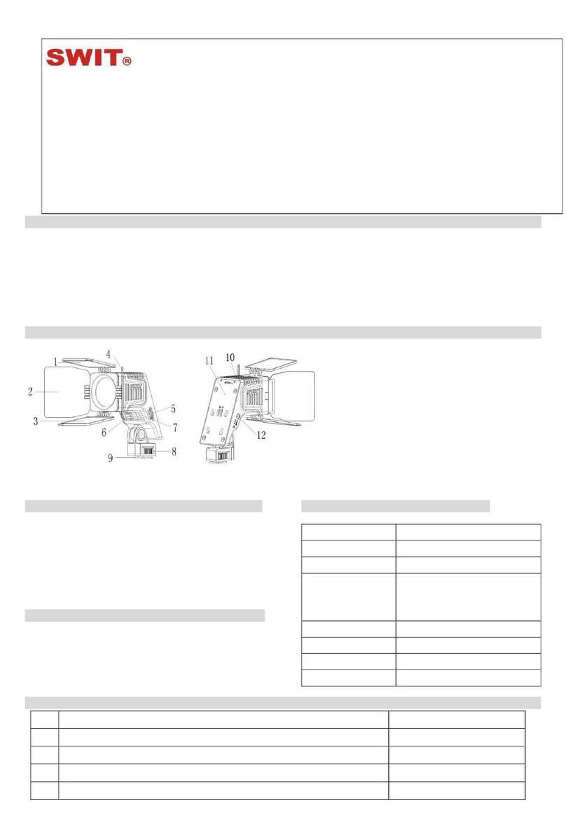 SWIT S-2070 User manual