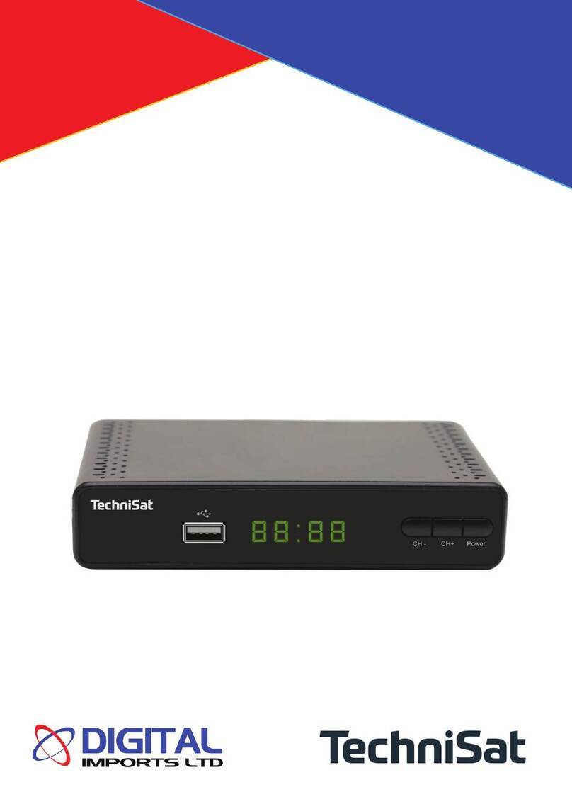 TechniSat TERRABOX T3 User manual