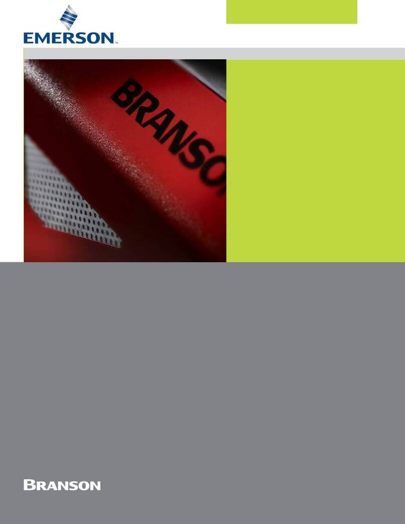 Branson Emerson Ultrasplice 40 User manual