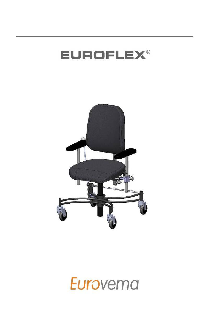 Eurovema EUROFLEX Work chair Basic Instructions for use Eurovema EUROFLEX Work chair Basic Instructions for use