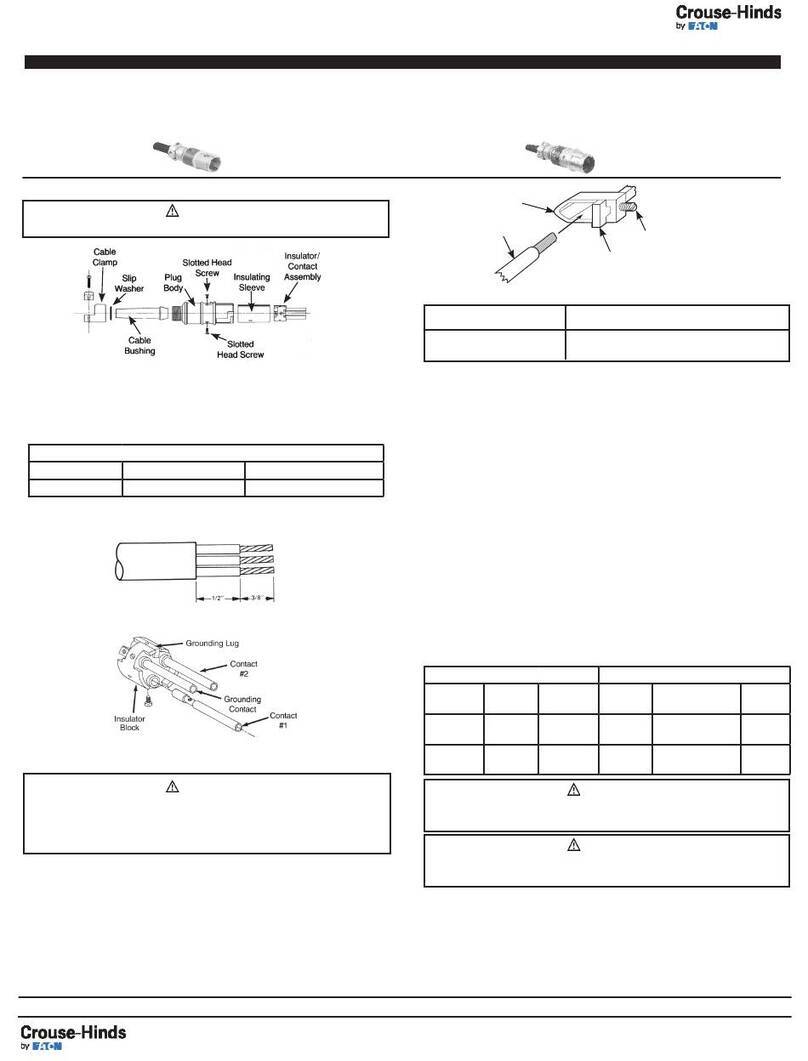 Eaton Crouse-Hinds ARKTITE CPP Series Setup guide Eaton Crouse-Hinds ARKTITE CPP Series Setup guide
