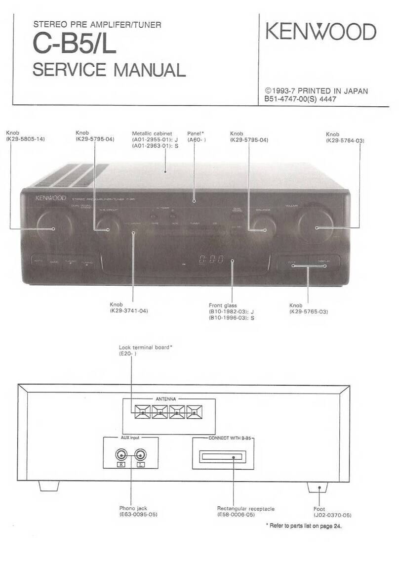 Kenwood C-B5L User manual