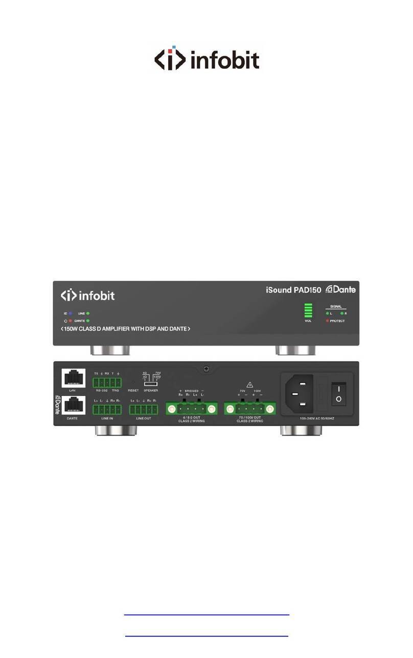infobit iSound PAD150 user manual