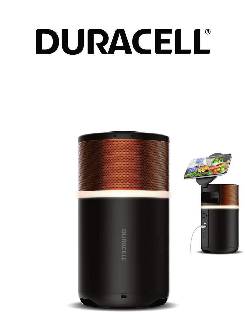 Duracell M250 user manual