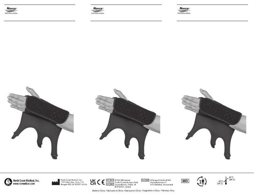 Norco Nite-Nite Neutral Wrist Support User manual