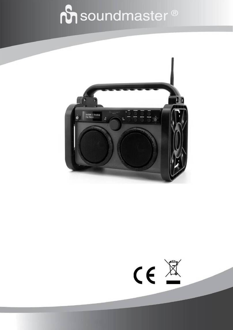SOUNDMASTER DAB85 User manual