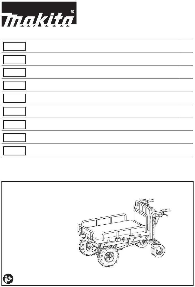 Makita DCU601 User manual Makita DCU601 User manual