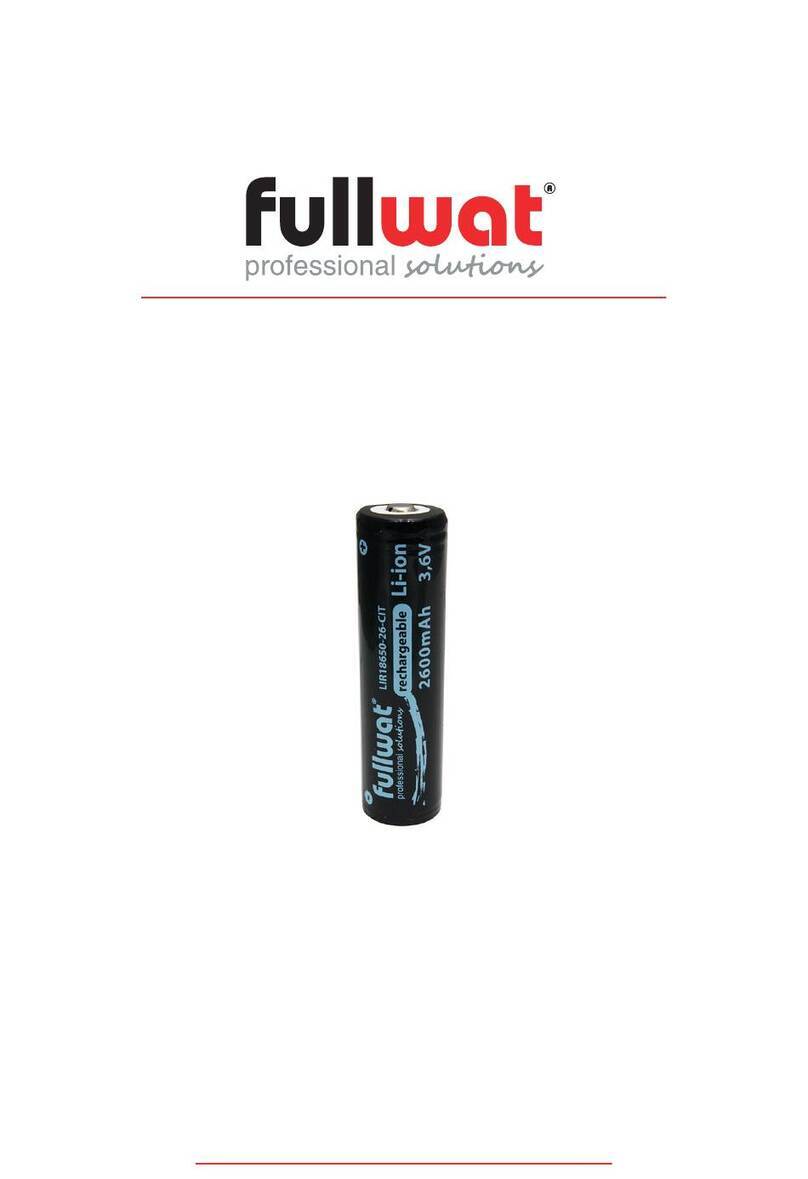 Fullwat LIR18650-26-CIT manual