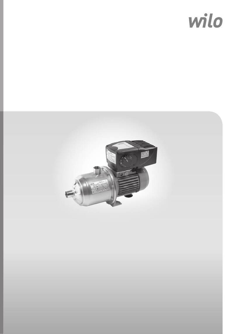 Wilo Economy MHIE 1 Series Installation and operating instructions