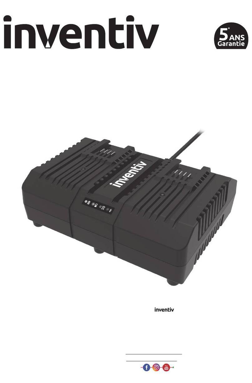 inventiv INV-DCH20-BM Directions for installation, use and maintenance