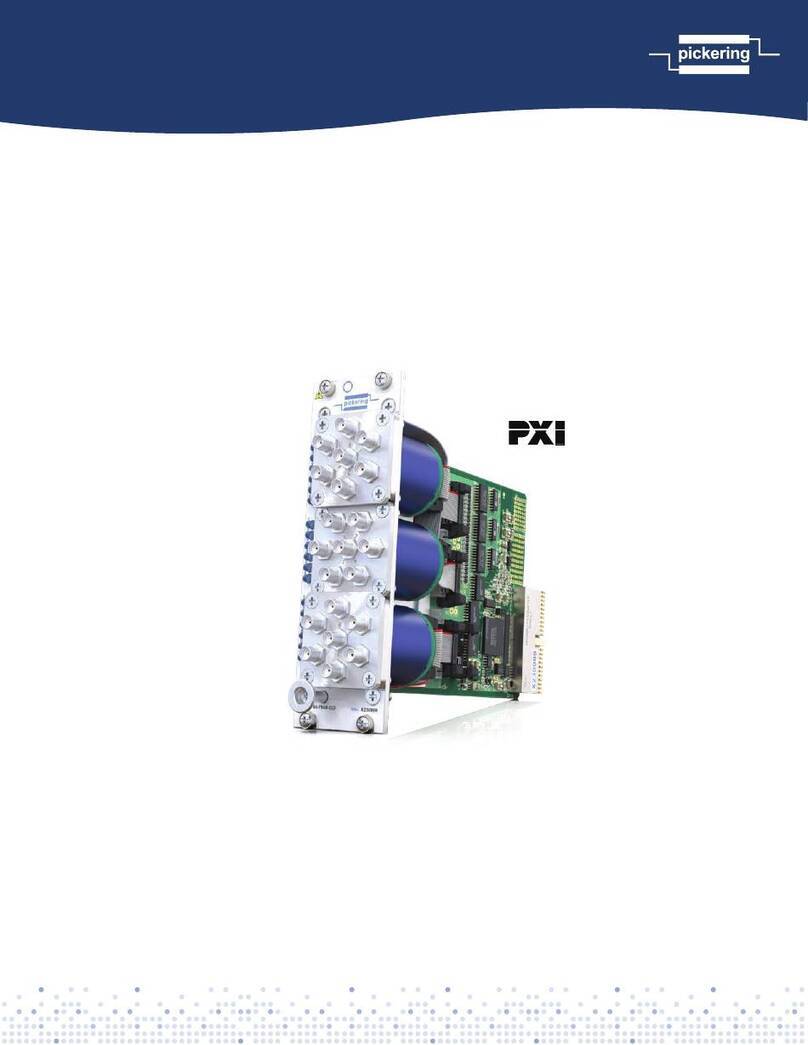 Pickering 4 784B Series user manual