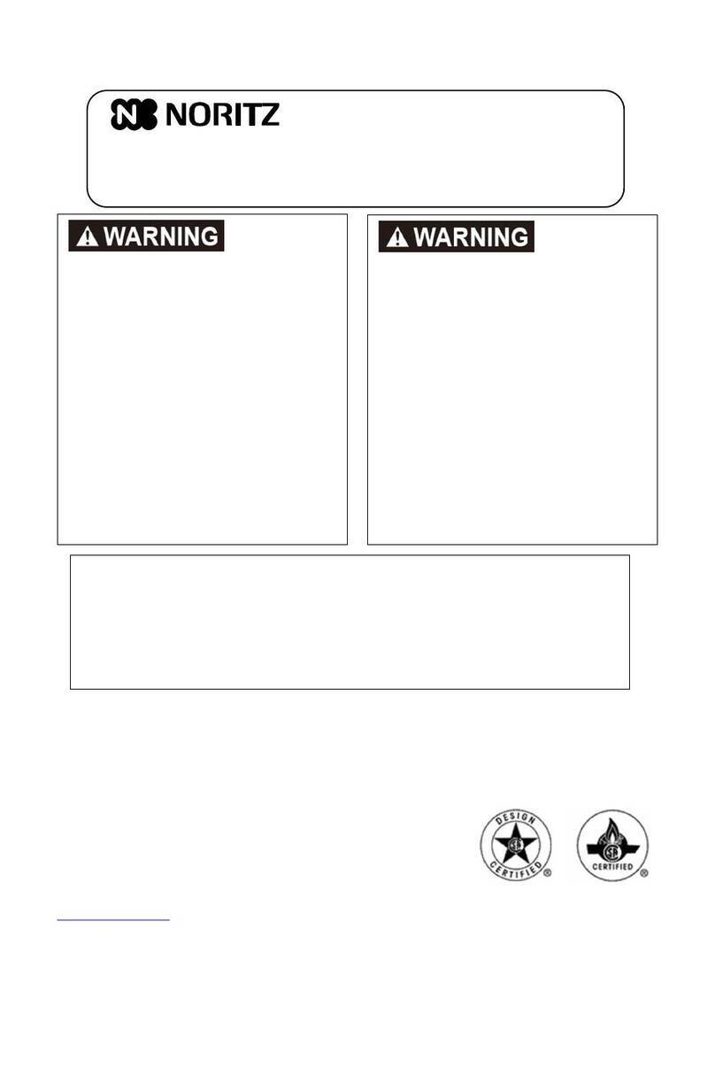 Noritz CK-82 User manual