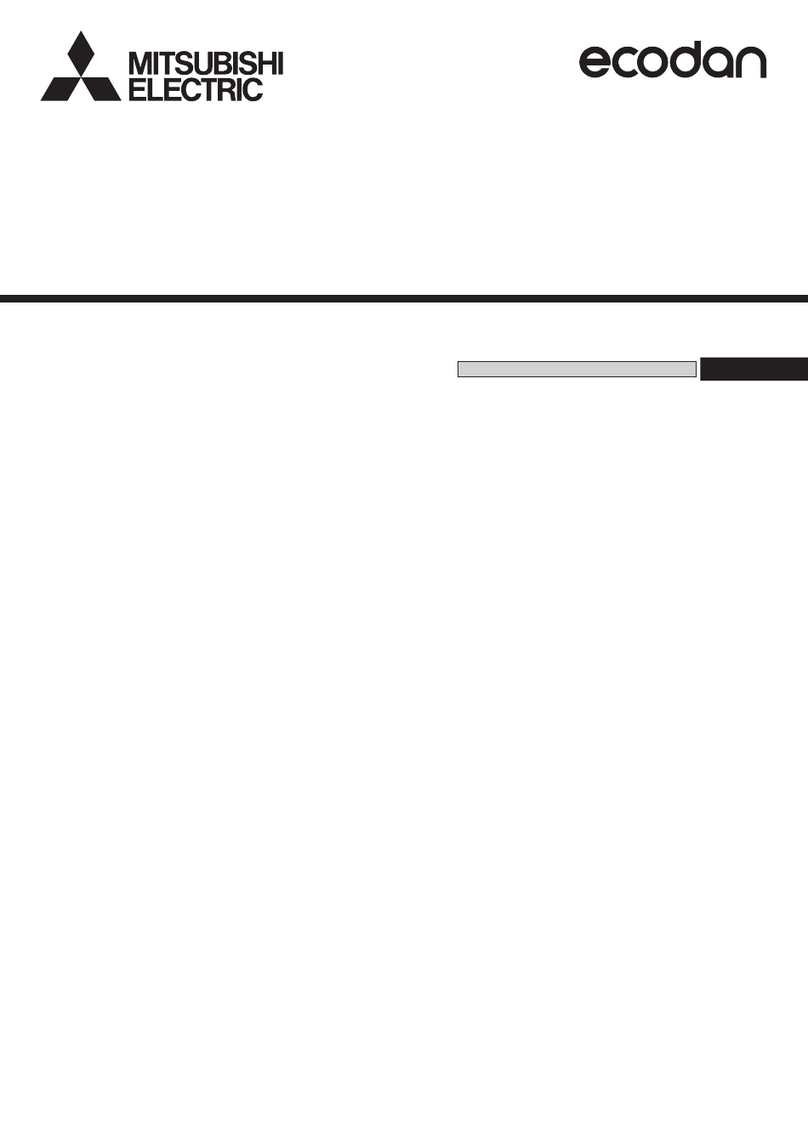 Mitsubishi Electric ecodan EHPT20X-MEHEW installation manual