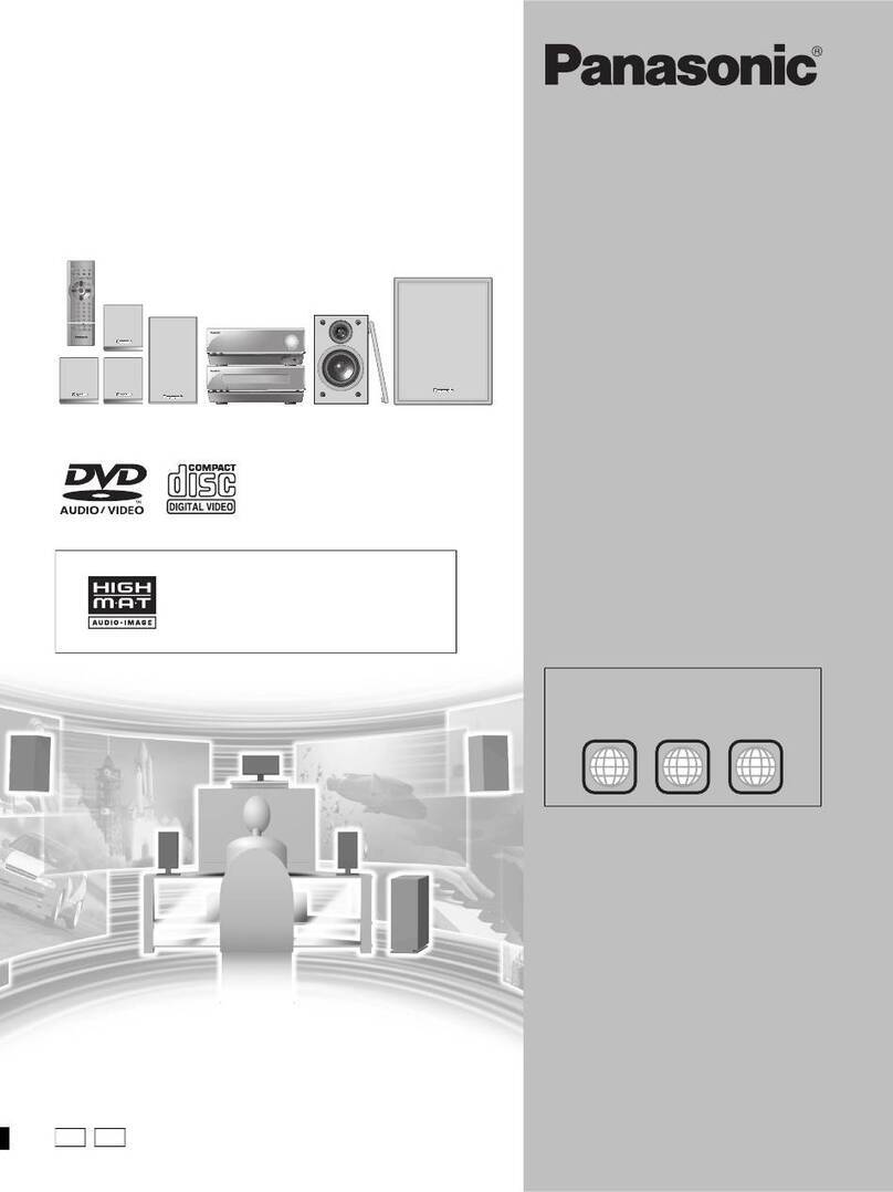 Panasonic SC-DT110 operating instructions