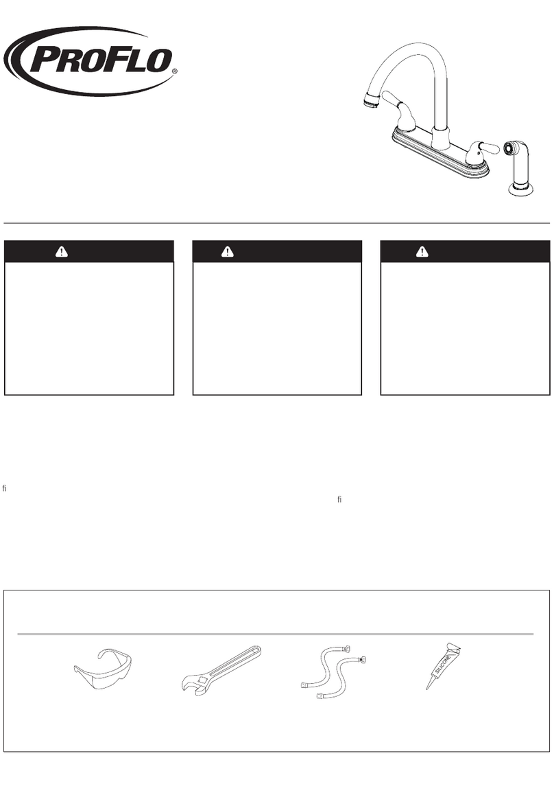 ProFlo KALADA PFXCM2M313 installation instructions