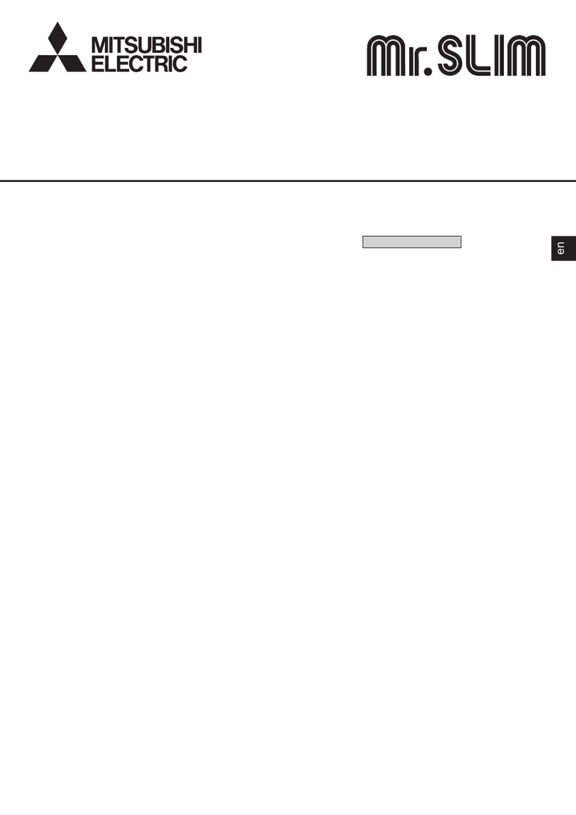 Mitsubishi Electric Mr. SLIM PEA-M180LAA User manual