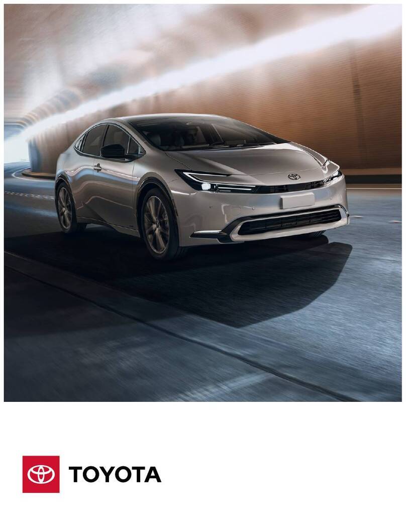Toyota Prius 2024 manual