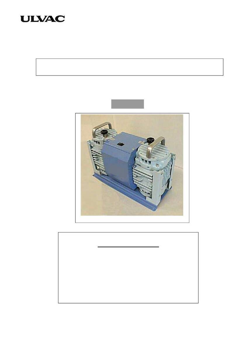Ulvac DAU-100 User manual