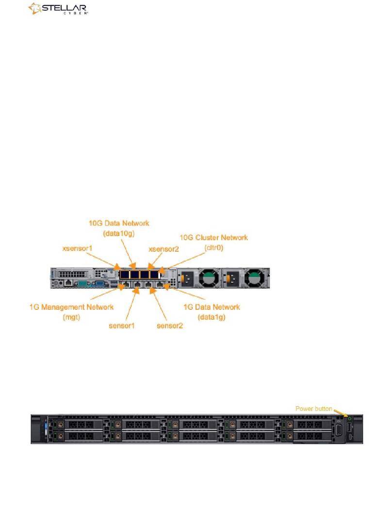 Stellar Cyber 3000C quick start