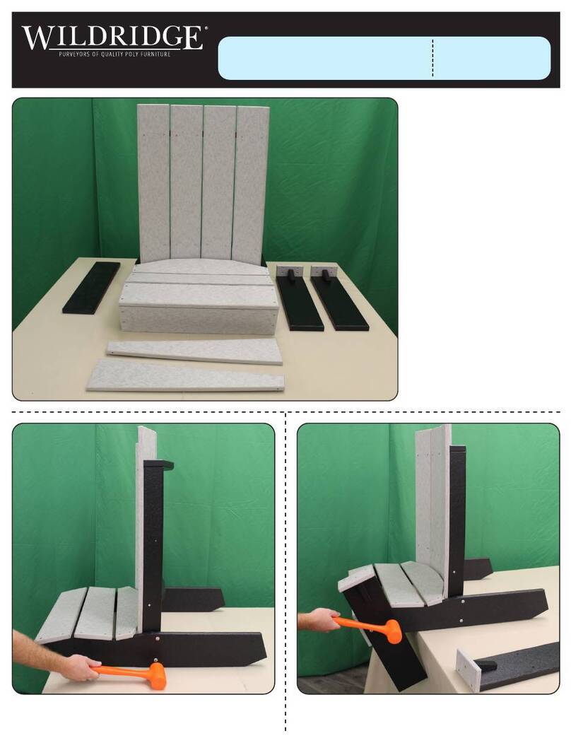 Wildridge LCC-314 Assembly instructions