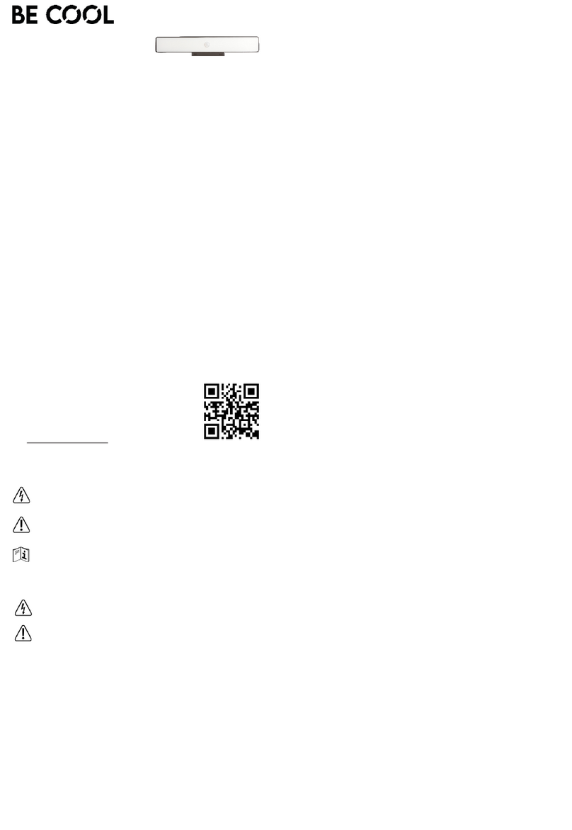Be Cool BCSL003 instruction manual
