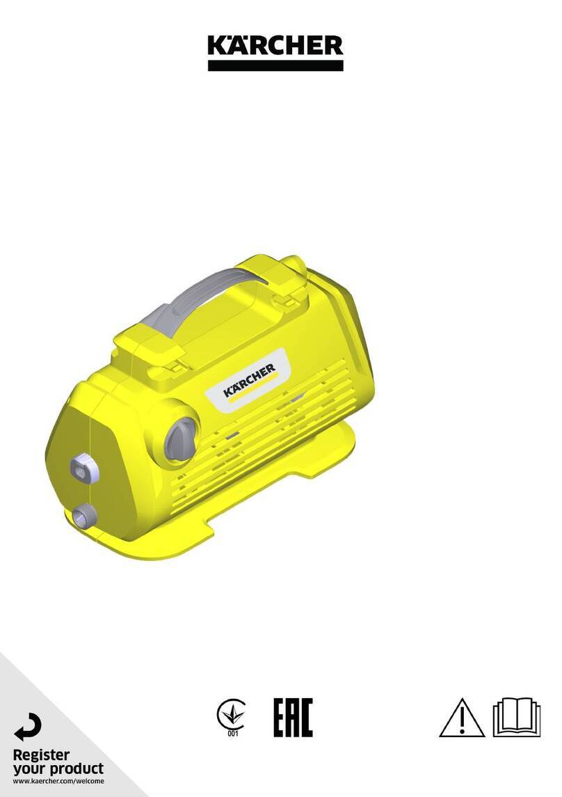 Kärcher K 2 Premium Horizontal User manual