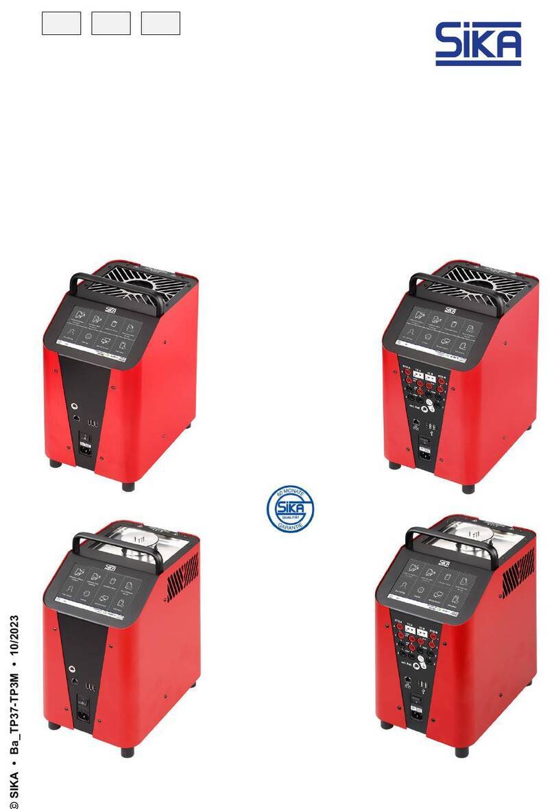 SIKA TP37 series User manual
