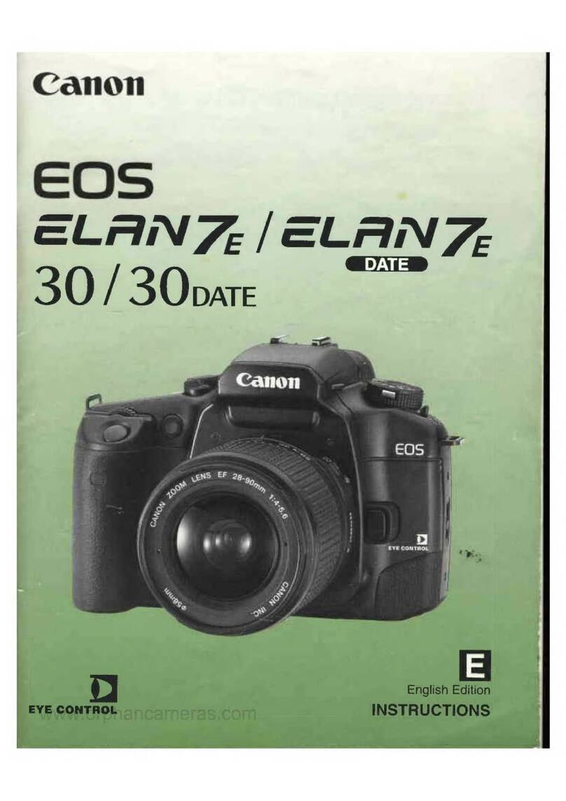 Canon EOS ELAN7E User manual