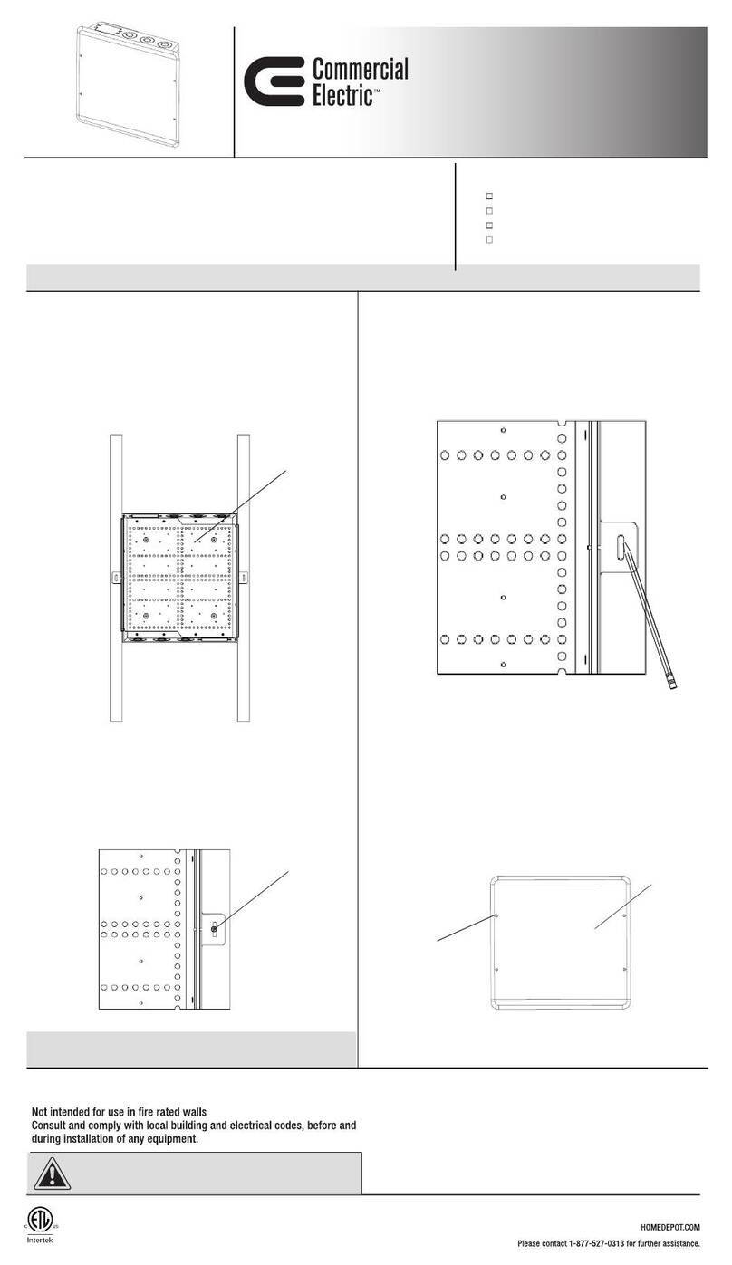 Commercial Electric 5516-VN installation guide