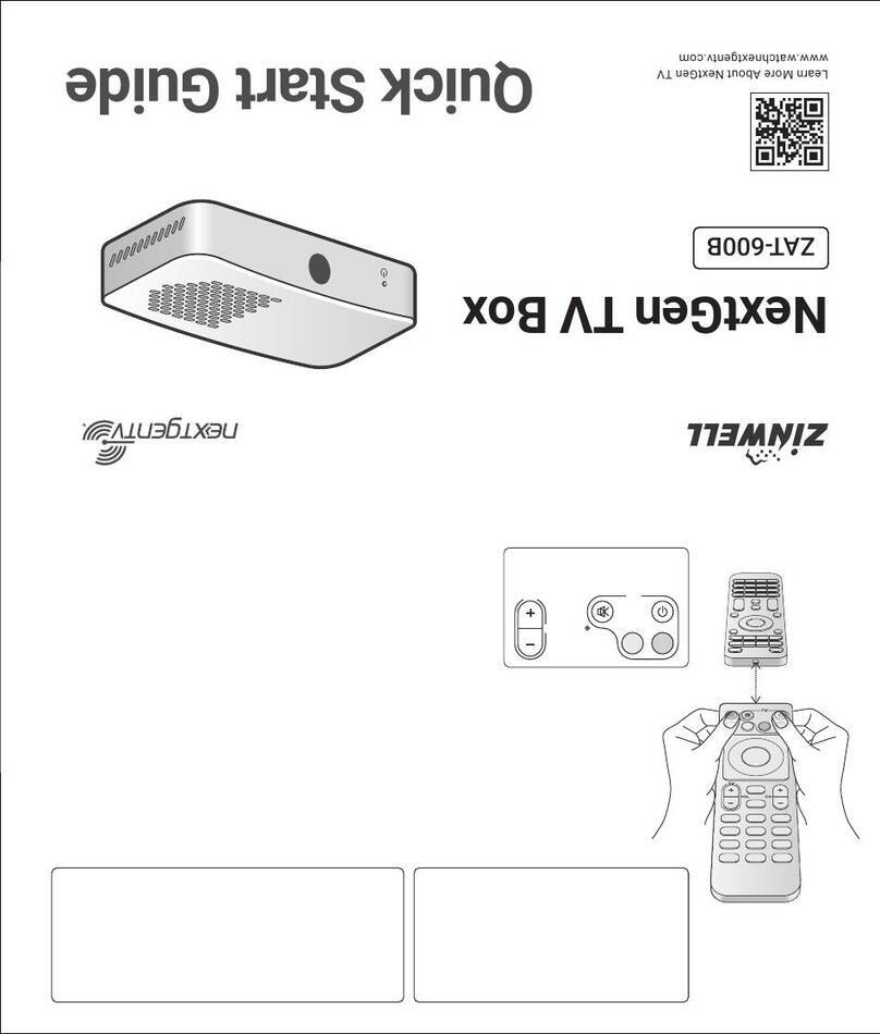 Zinwell ZAT-600B quick start guide