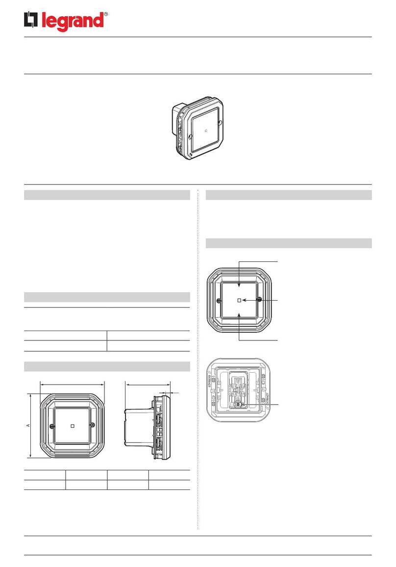 LEGRAND Plexo 0 698 76L manual