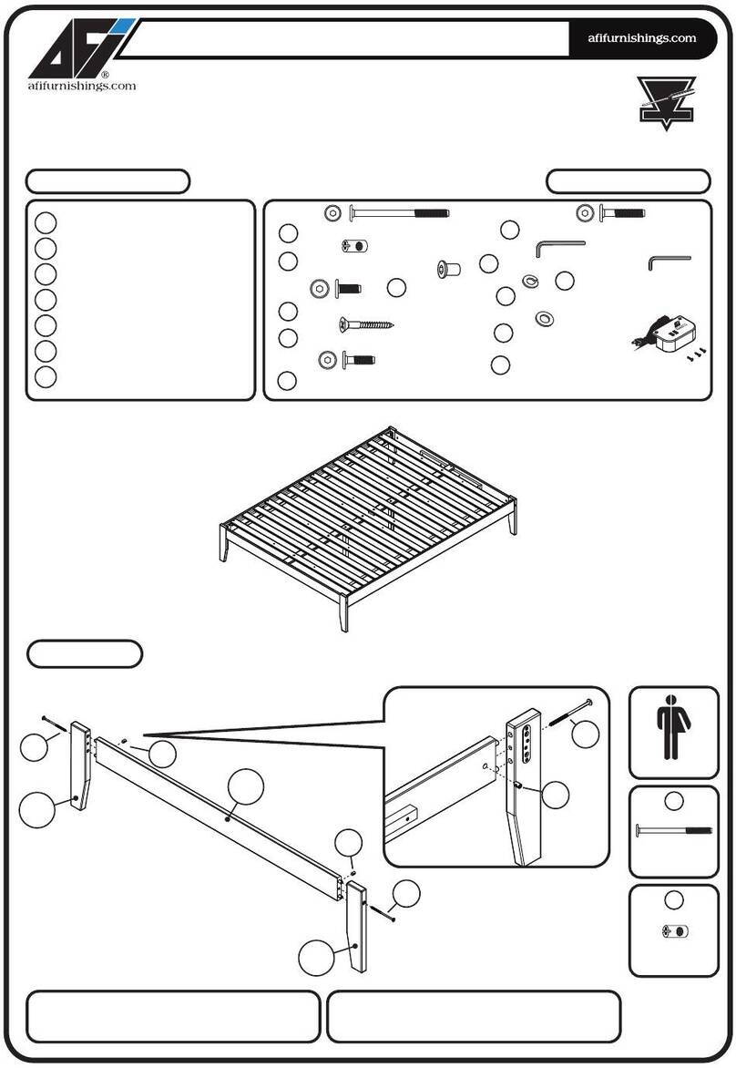 AFi Colorado Bed Frame User manual