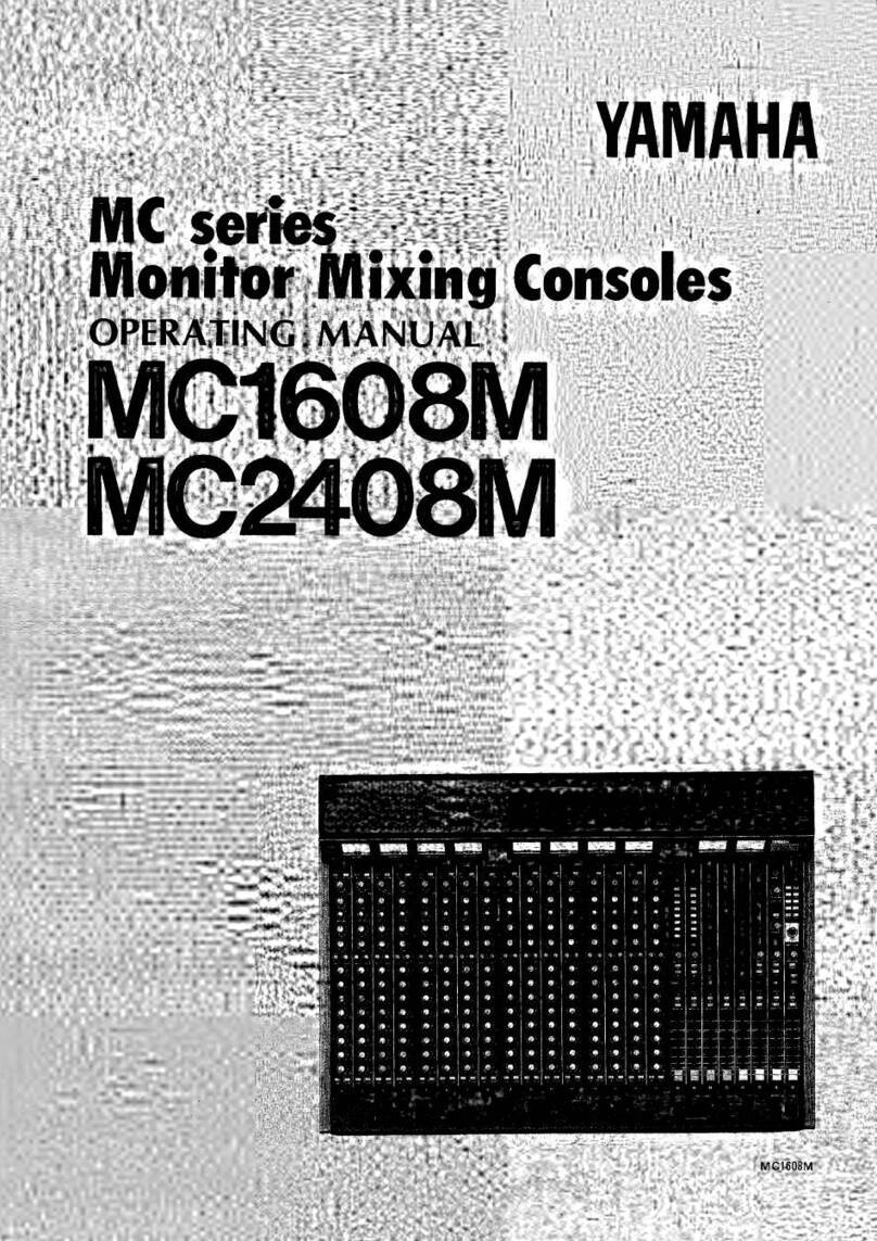 Yamaha MC-Series User manual