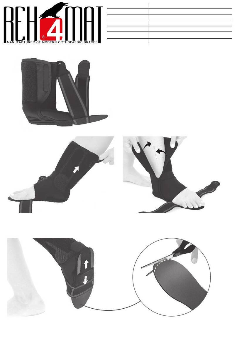 REH4MAT FOOT ORTHOSIS OSS-OS-02 User manual REH4MAT FOOT ORTHOSIS OSS-OS-02 User manual