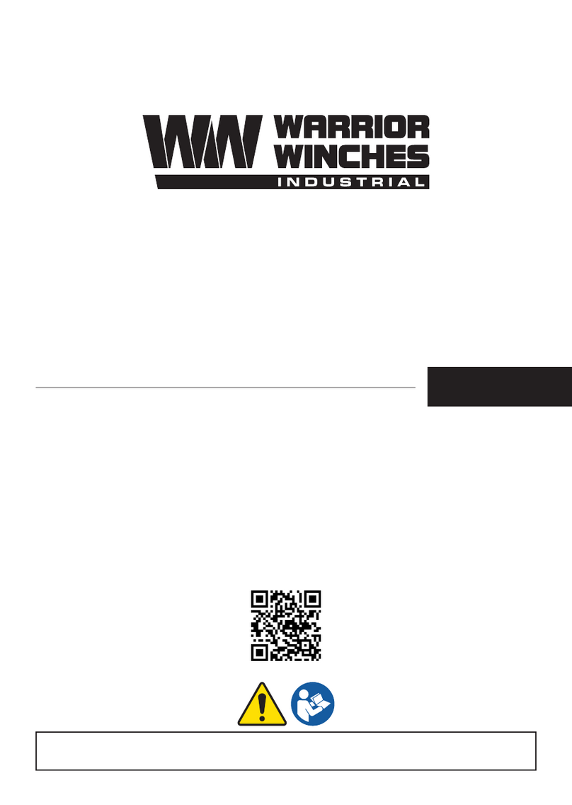 Warrior Winches 20YPSHY-CAD owner's manual