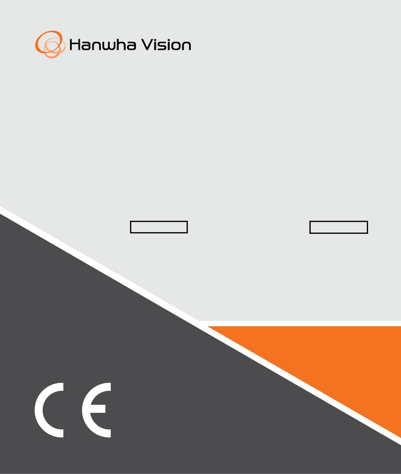 Hanwha Vision LNO-6012R User manual