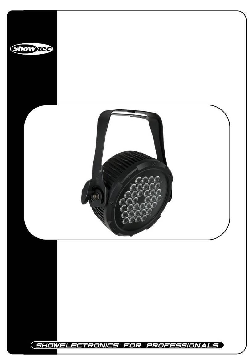 Show Tec Compact Par 36 CW User manual