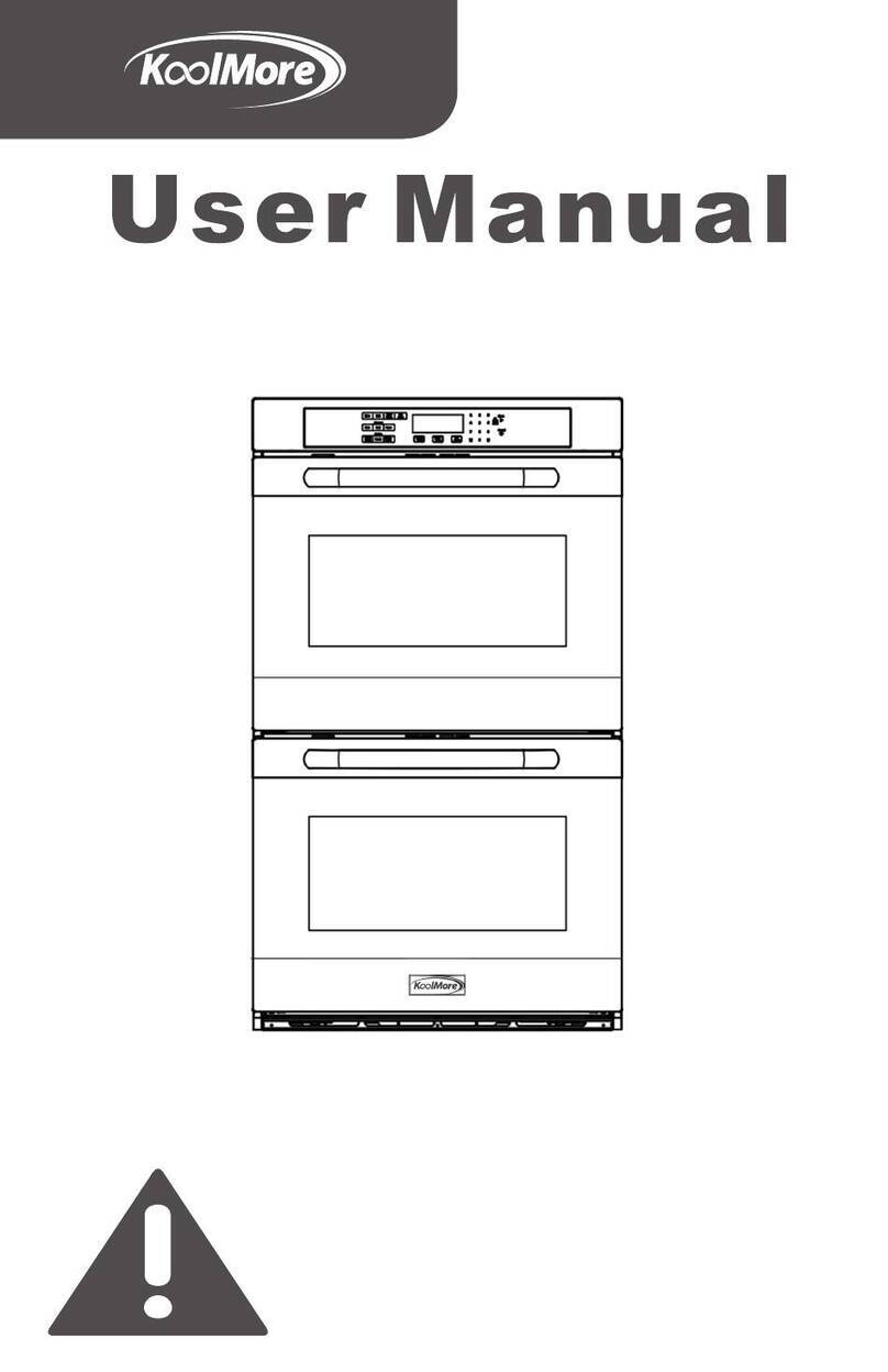 KoolMore KM-WO30D-SS User manual