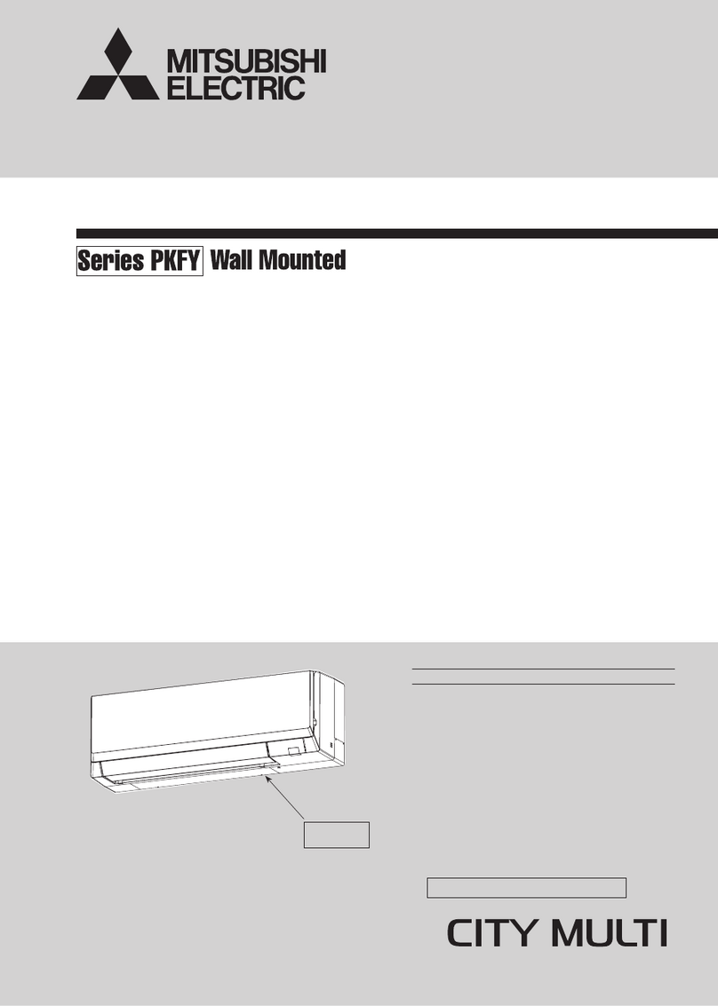 Mitsubishi Electric PKFY-WL04NLMU-E.TH Operating manual
