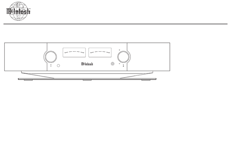 McIntosh RS250 Service manual