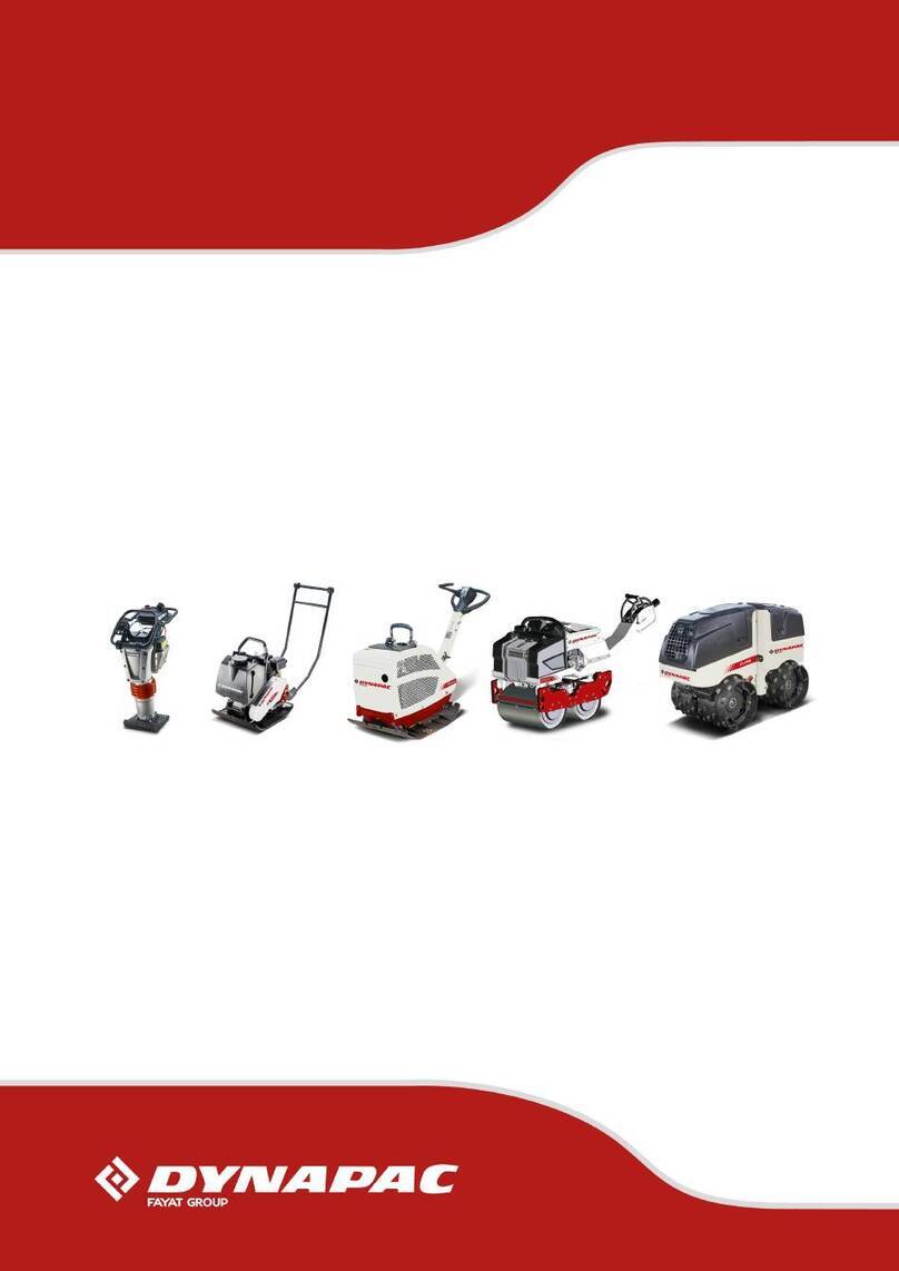 Fayat DYNAPAC DRP15D User manual
