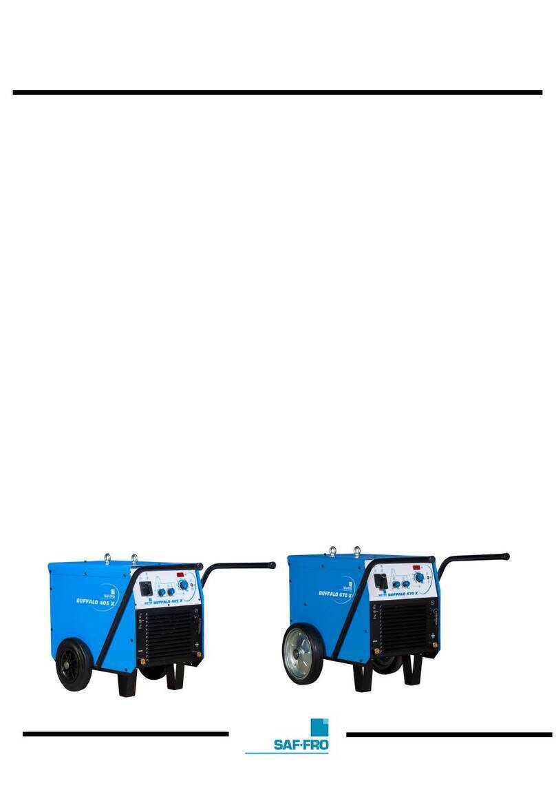 Saf-Fro BUFFALO 405X Operator's manual