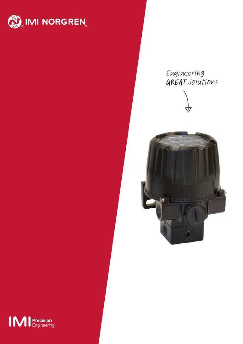 IMI NORGREN 140 Installation and operating instructions