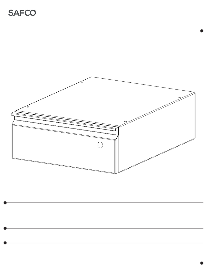 LDI SAFCO TechWorks TWDRWR instructions LDI SAFCO TechWorks TWDRWR instructions