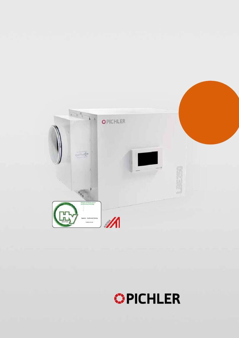 Pichler LBE 250AO OPERATING AND INSTALLATION Manual
